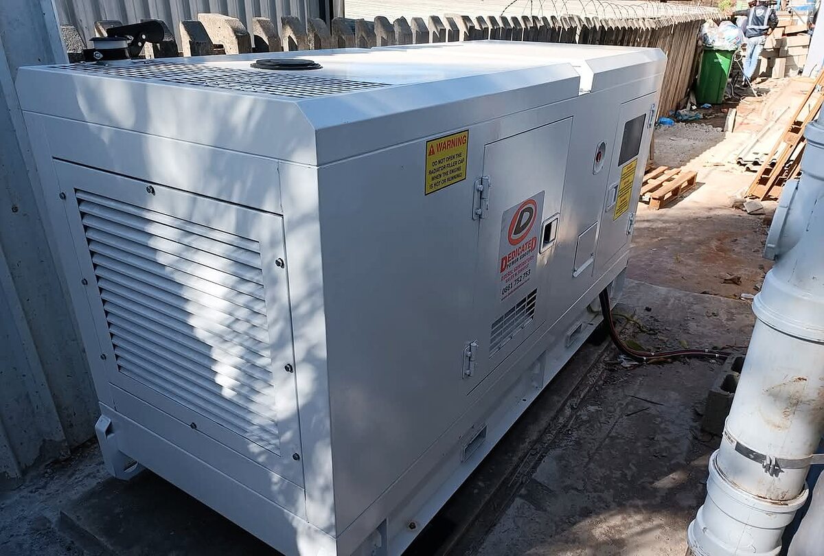 Diesel standby generator installation by Open Circuit in Durban
